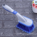 long handle soft bristle car wash brush/high quality soft car cleaning brush /soft car wheel cleaning brush